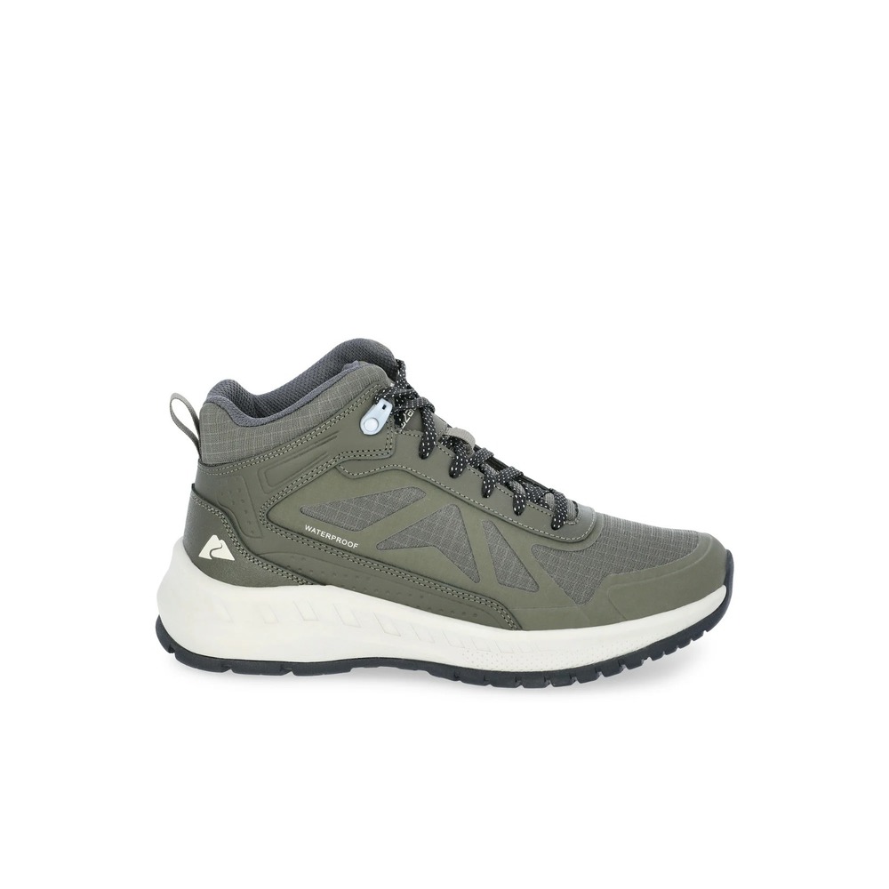 Ozark Trail Women's Size 6 Olive Leather Waterproof Tech Hiker Boot Shoes NWT